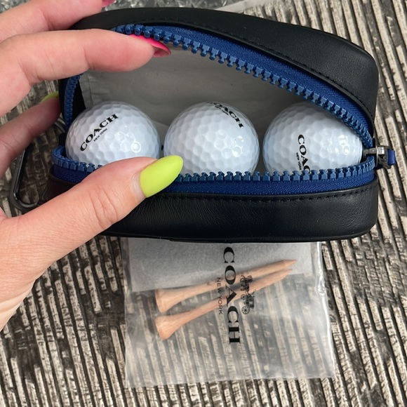 $150 NEW COACH Golf Kit In Colorblock Signature Canvas GIFT for golf lover - Picture 11 of 15
